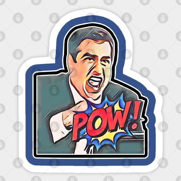 POW! - Step Brothers Sticker by Kitta’s Shop